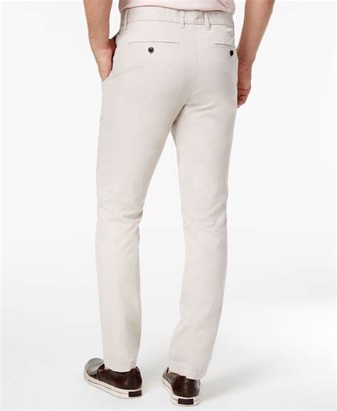 michael kors men's slim fit stretch chinos|Michael Kors.